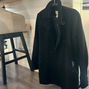 Women’s L.L. Bean fleece pea coat